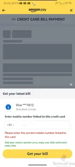 Amazon App SBI Cashback cc payment SS.webp