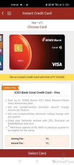 ICICI Bank Pre-Approved Credit Card Offer | TechnoFino - #1 Community ...