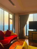 Sunrise from bedroom of GM Hanoi's PS