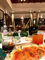 Pizza at Italian restaurant