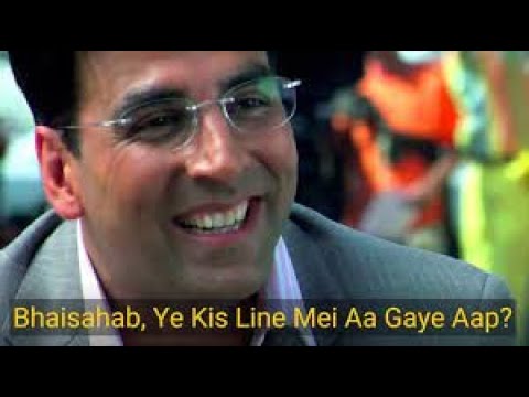 Bhaisahab Ye Kis Line Mei Aa Gaye Aap - Meme Template - YouTube