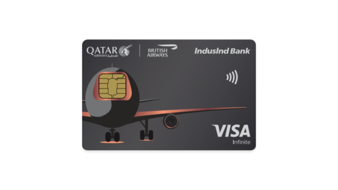 IndusInd Bank Avios Visa Infinite Credit Card
