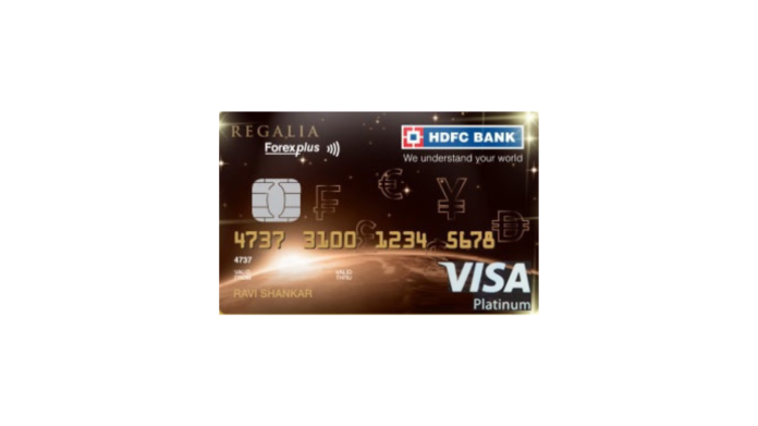 HDFC Regalia ForexPlus Card